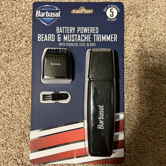 Barbasol Grooming Barbasol Battery Powered Beard Mustache Trimmer Poshmark